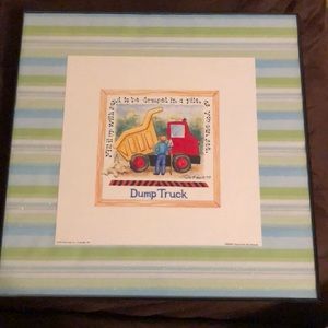Set of 4 boys framed pictures